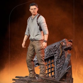 Nathan Drake Uncharted Movie Deluxe Art 1/10 Scale Statue by Iron Studios